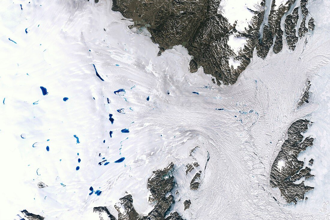 Zachariae Isstrom glacier,1999