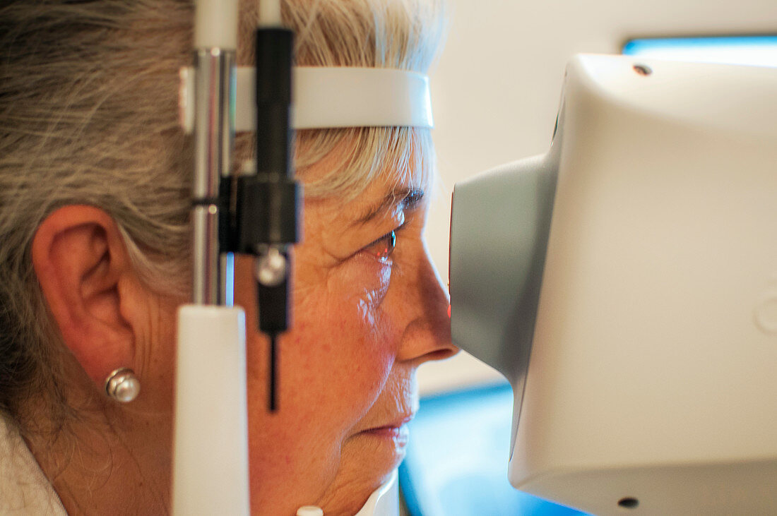 Retinal scan testing for glaucoma