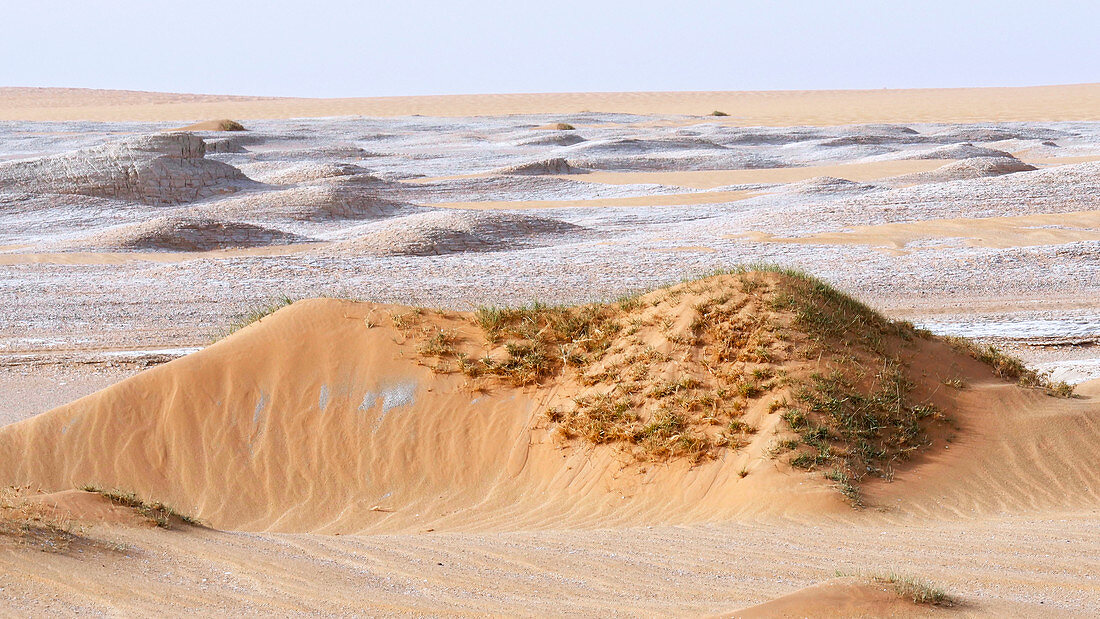 Prehistoric Saharan lake deposits,Chad