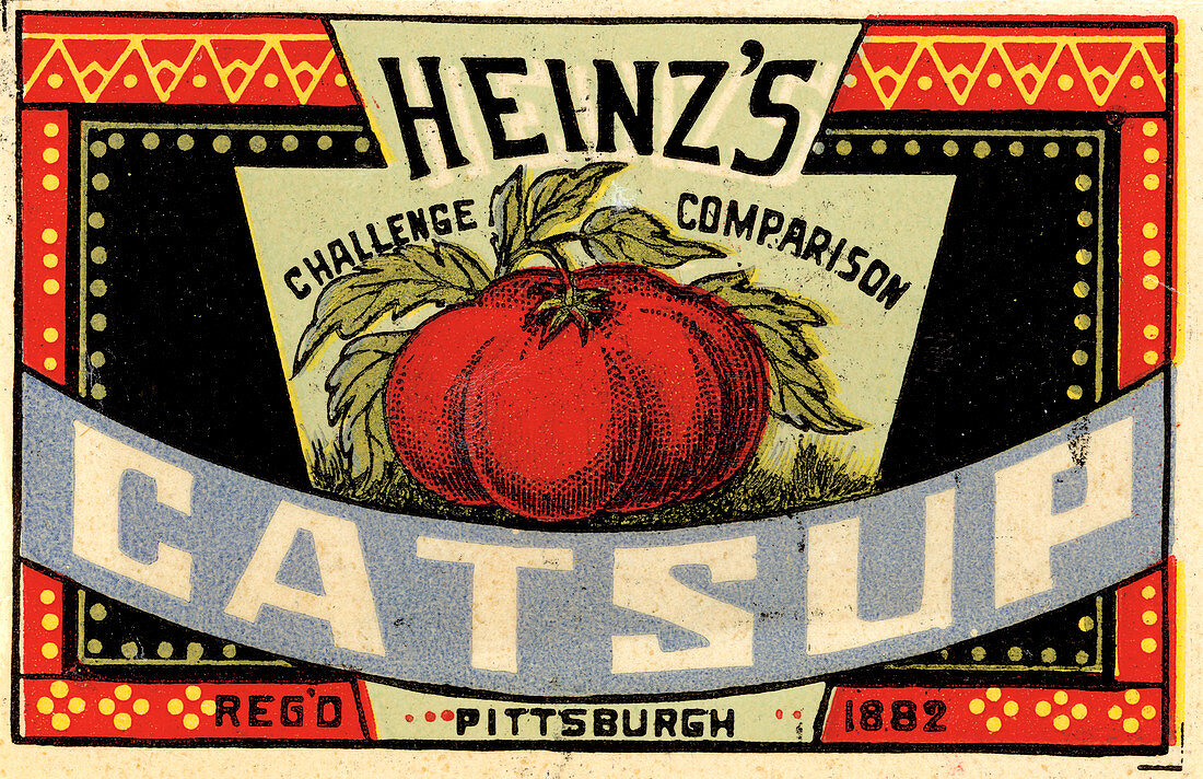 Heinz ketchup,1883