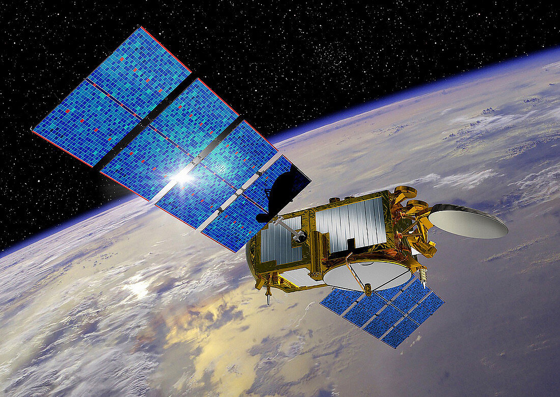 Jason-3 satellite,illustration