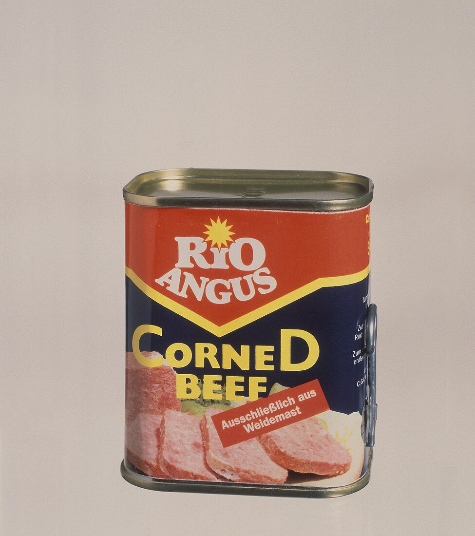 A tin of corned beef