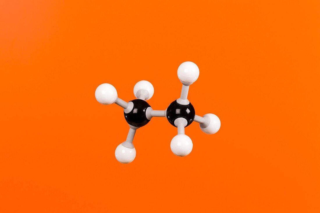 Model of ethane molecule