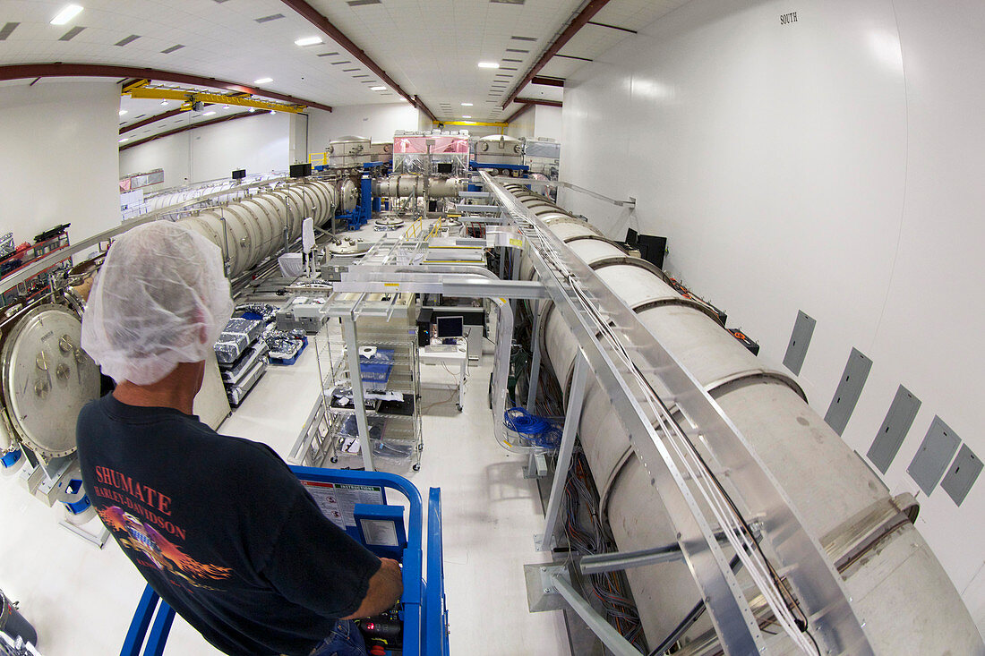 LIGO gravitational wave detector laser