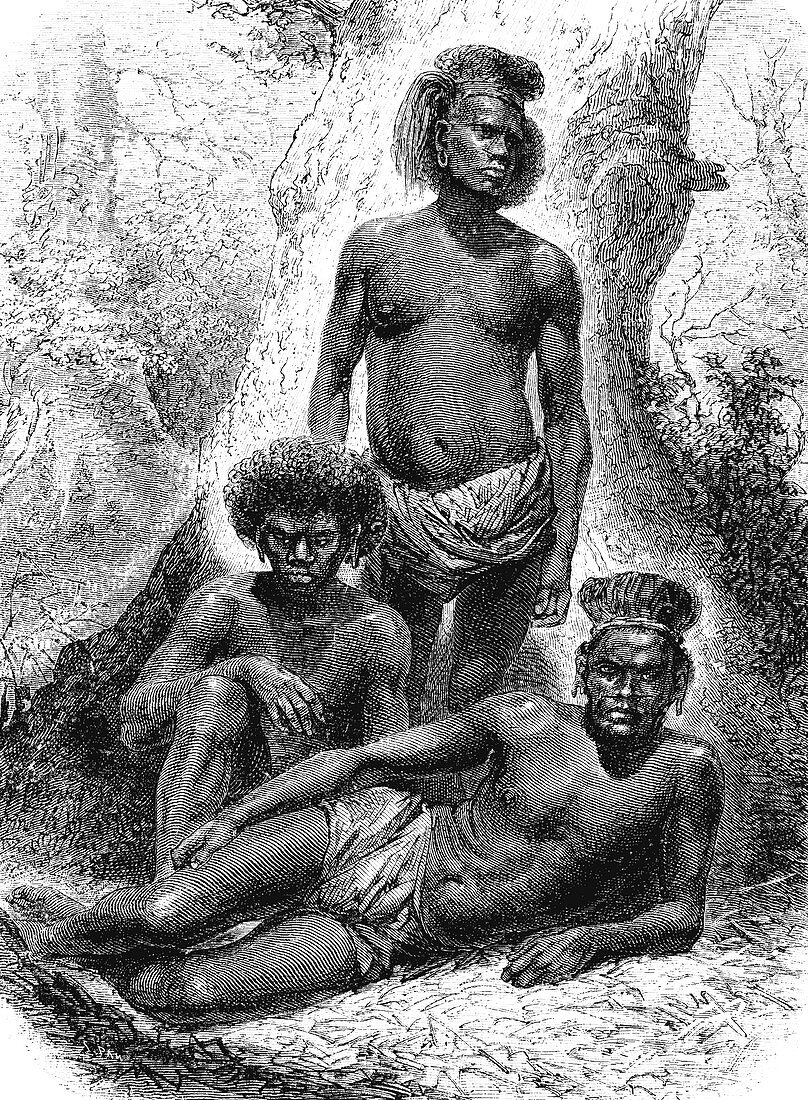 19th Century Loyalty Islands natives
