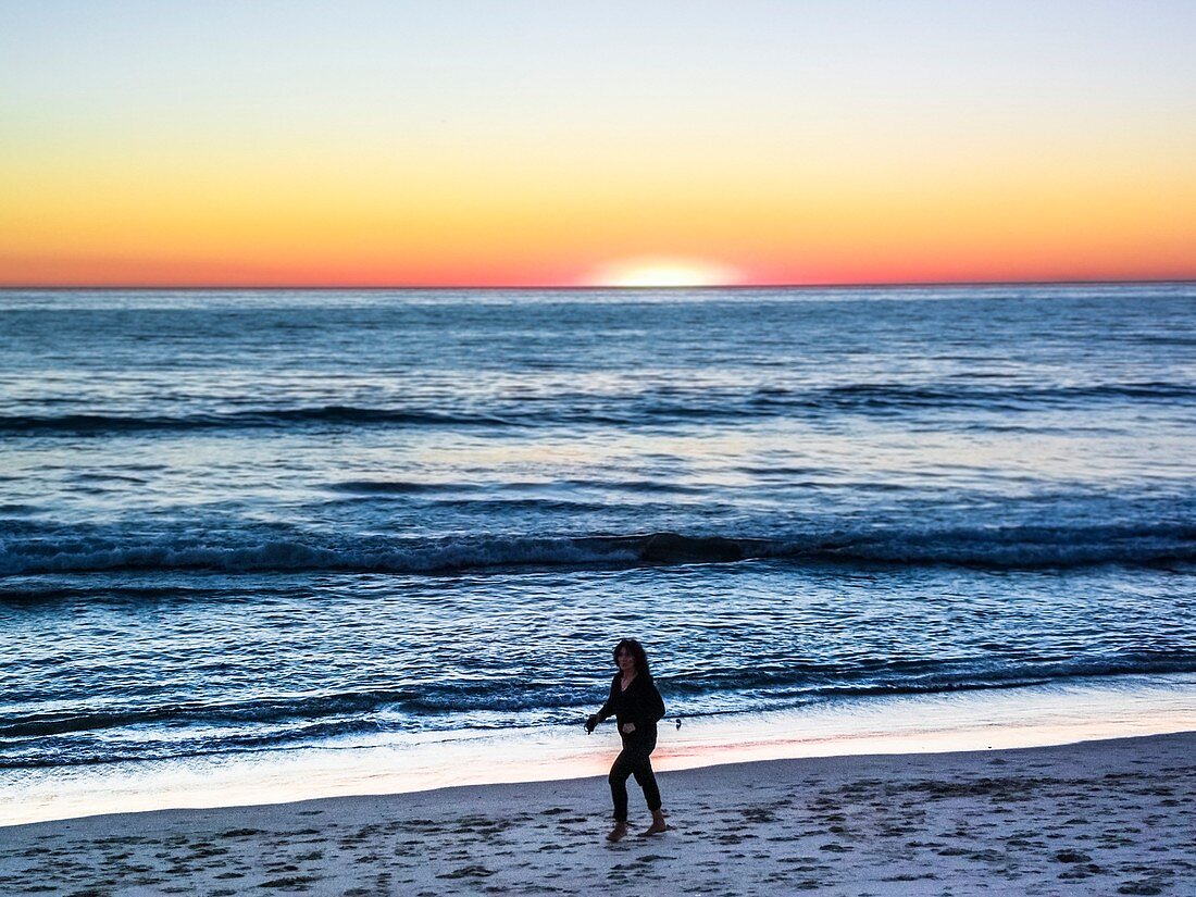 Venice Beach,USA,at sunset