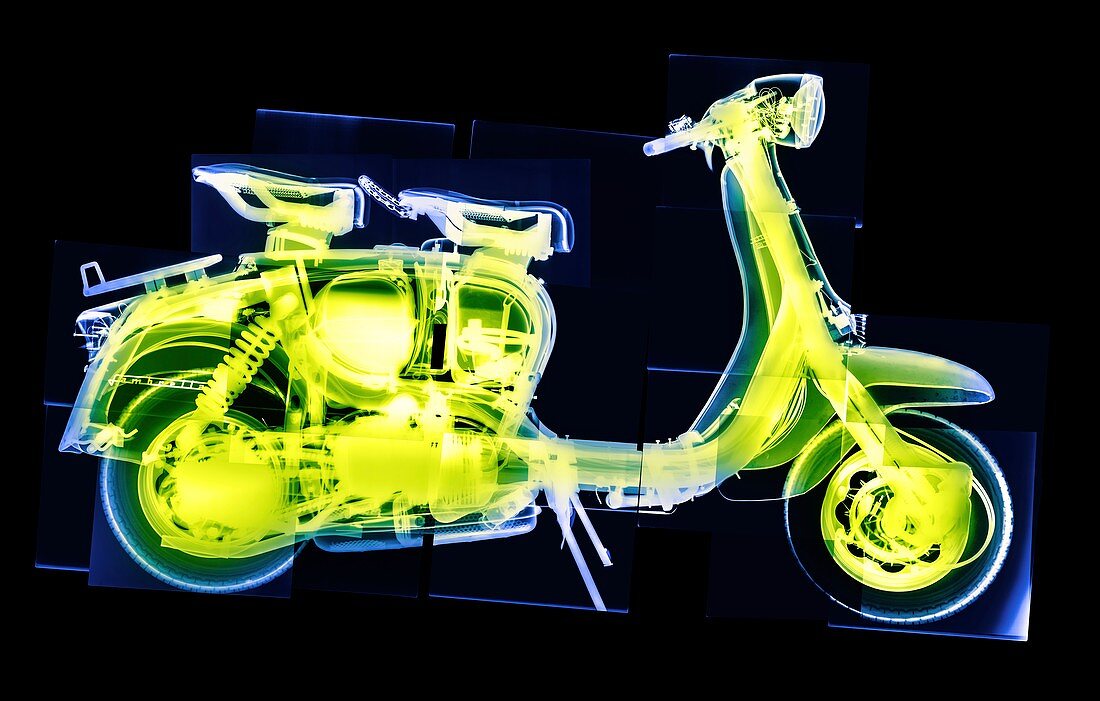 Scooter headlamp,X-ray