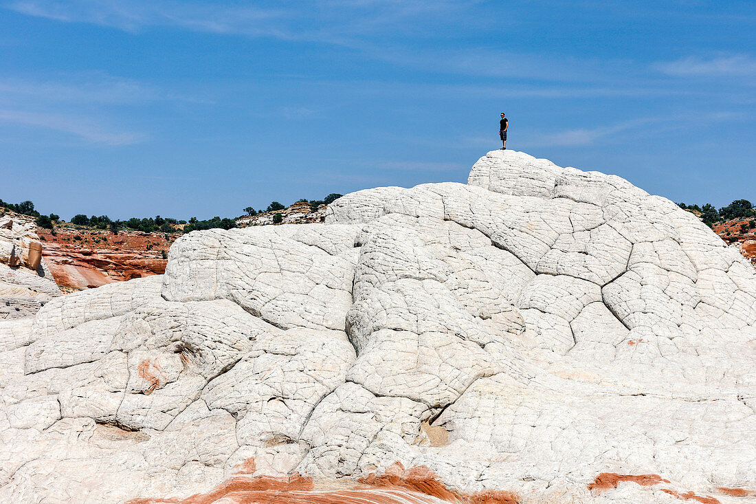 White sandstone,Arizona,USA