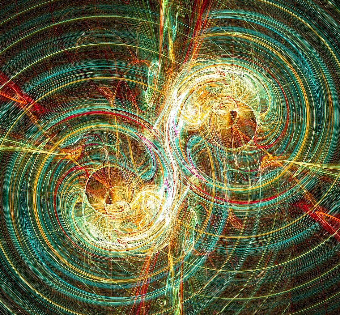 Gravitational waves,artwork
