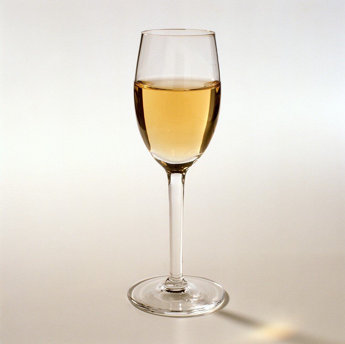 A glass of sherry: Fino