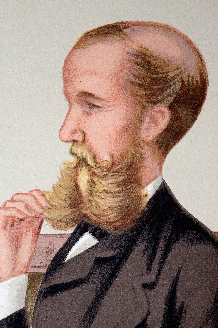 1878 Sir John Lubbock portrait cartoon