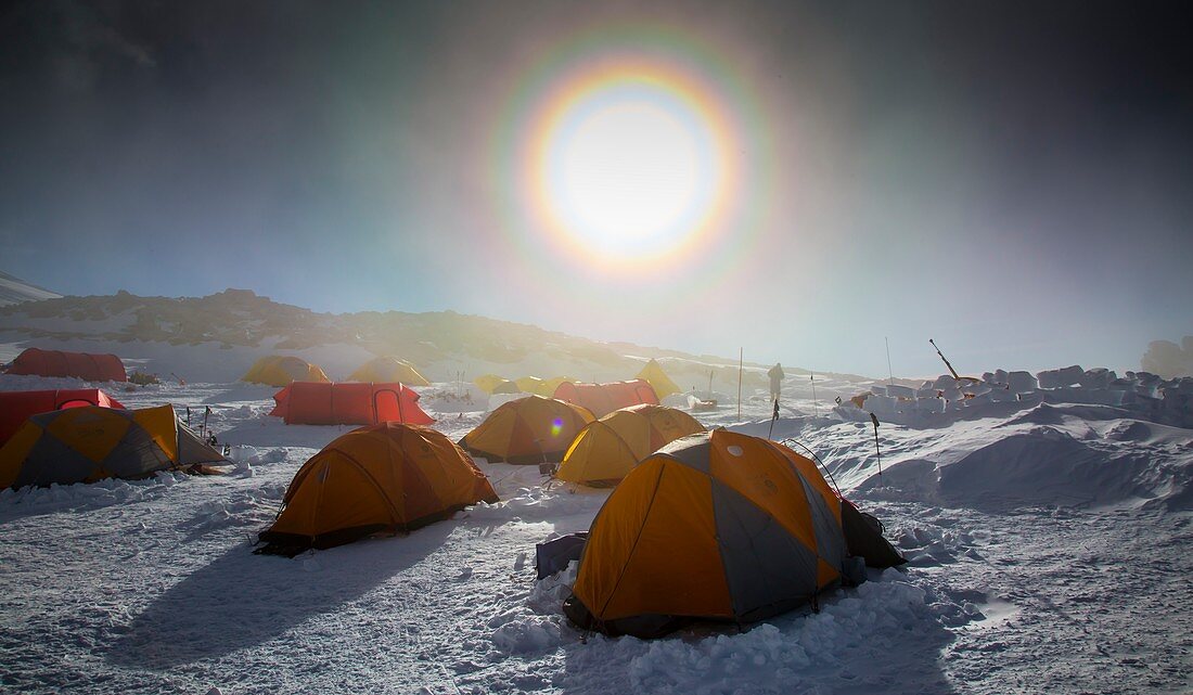 High Camp,Mt Vinson Antarctica
