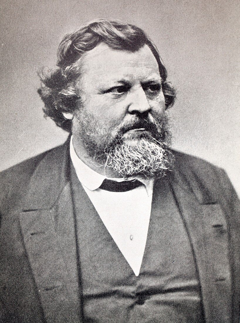 1870's Carl Christoph Vogt Portrait