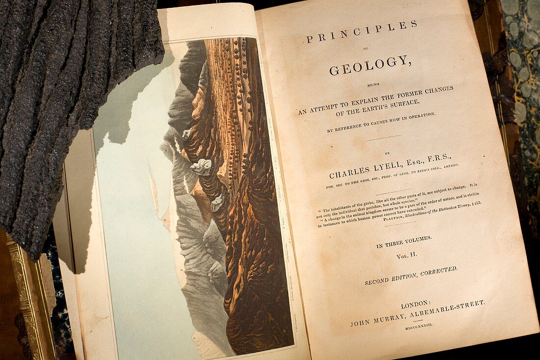 1833 Charles Lyell Principles of Geology