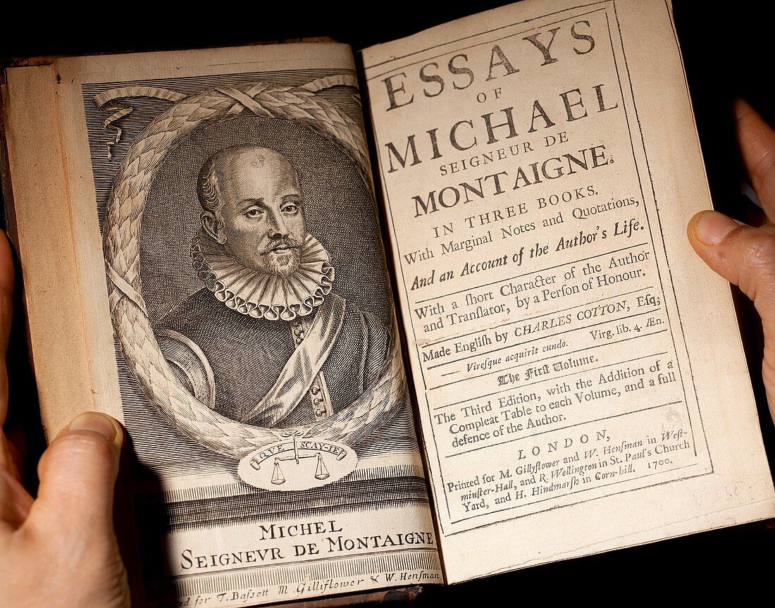 1700 Michel de Montaigne Essays portrait