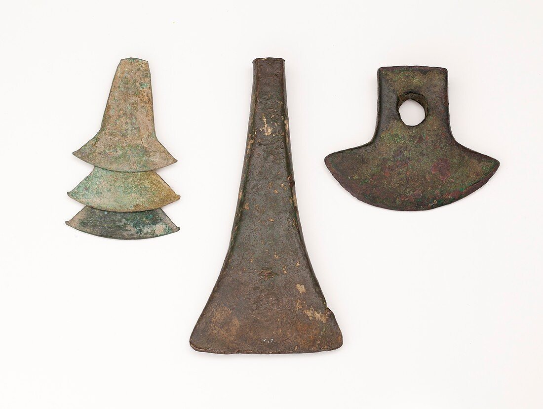South American Bronze age axes
