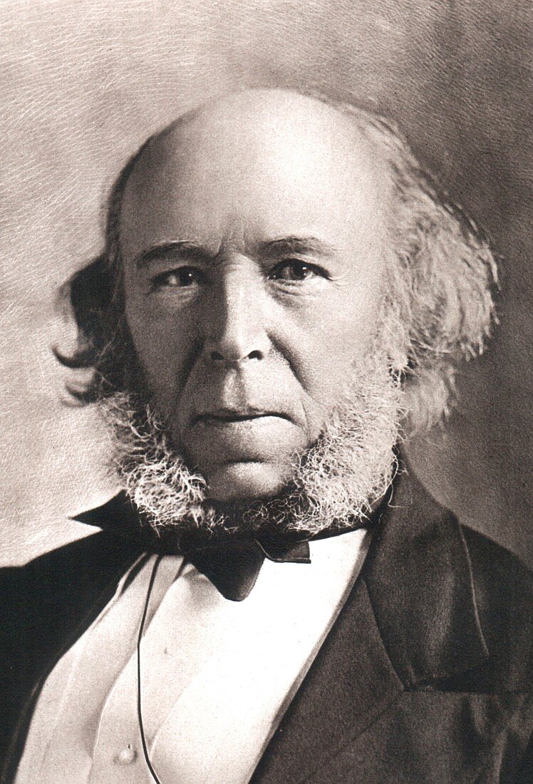 1903 Herbert Spencer Philosopher old age