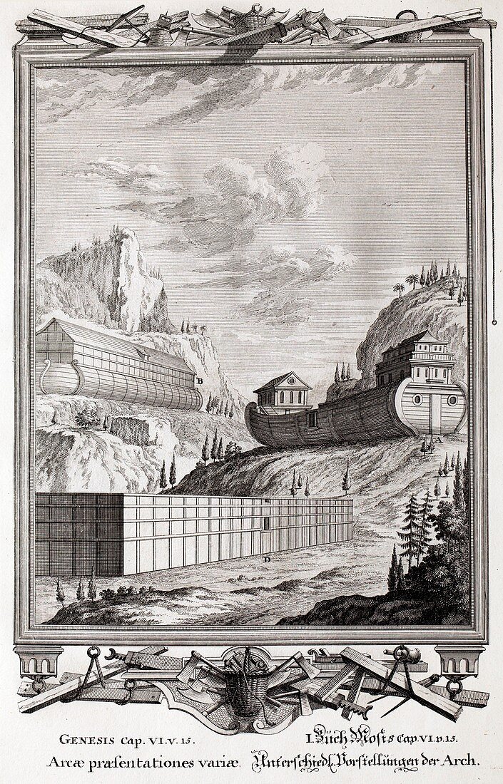 1731 Designs of Noah's Ark