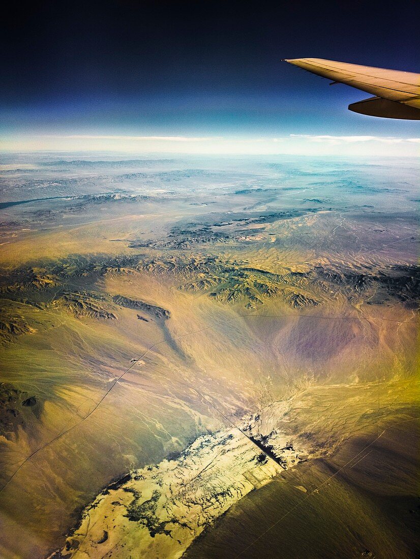 View from aeroplane over Arizona,USA