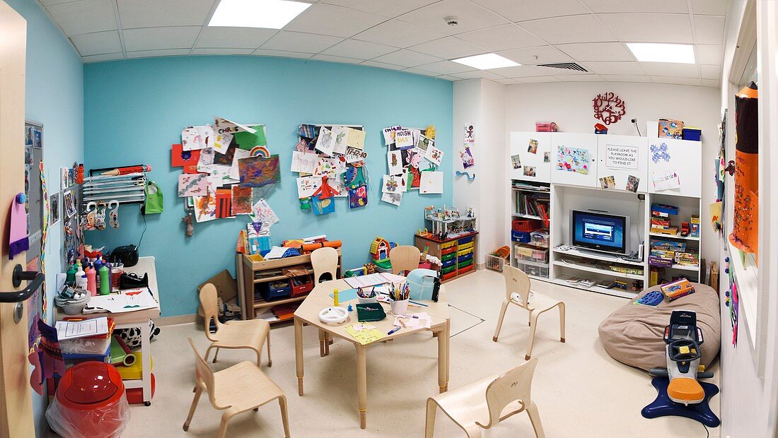 Paediatrics play room
