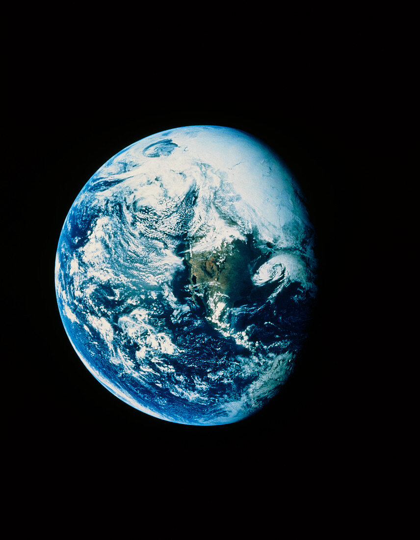 Whole Earth seen from Apollo 16