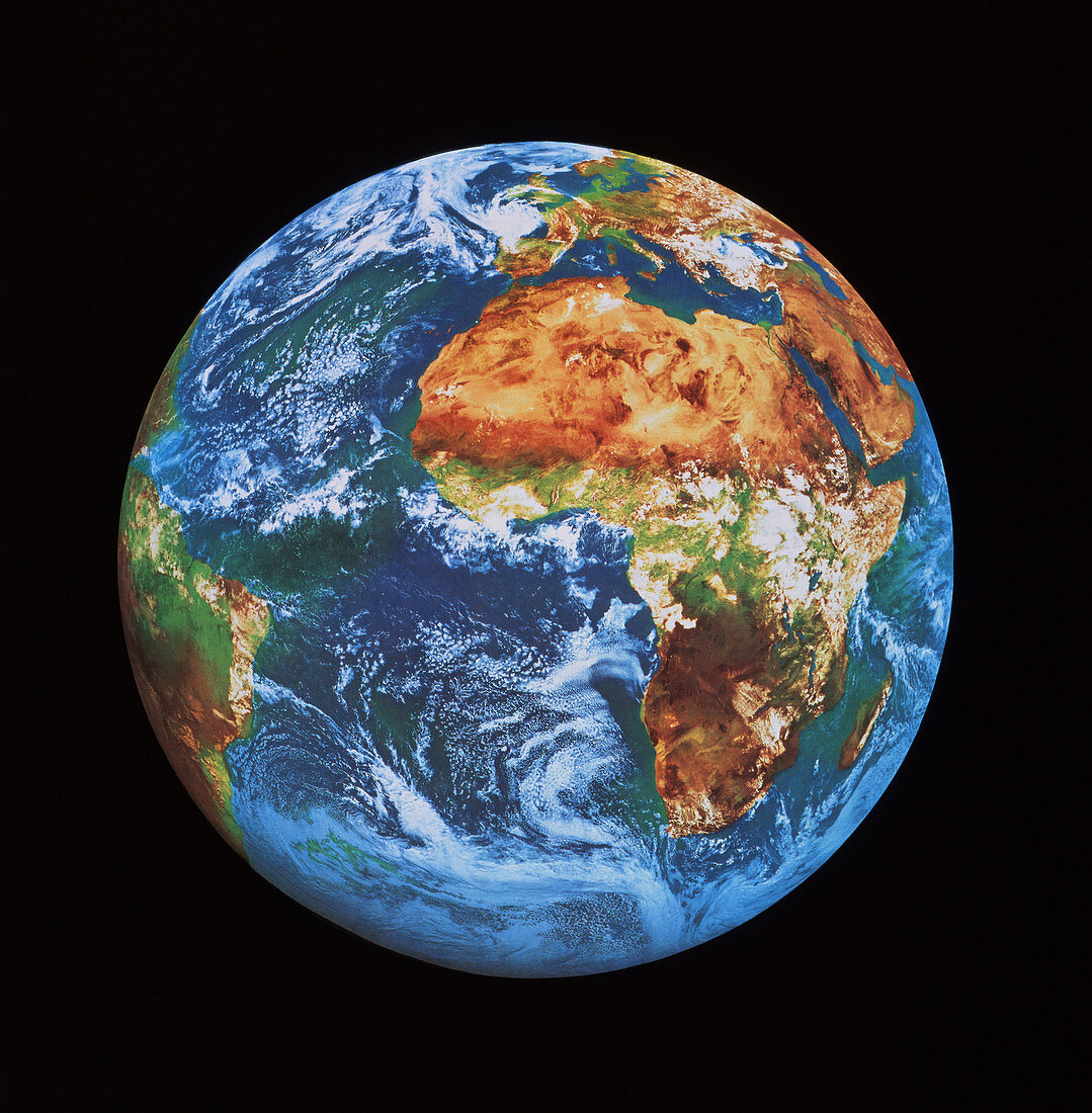 Meteosat view of the whole Earth