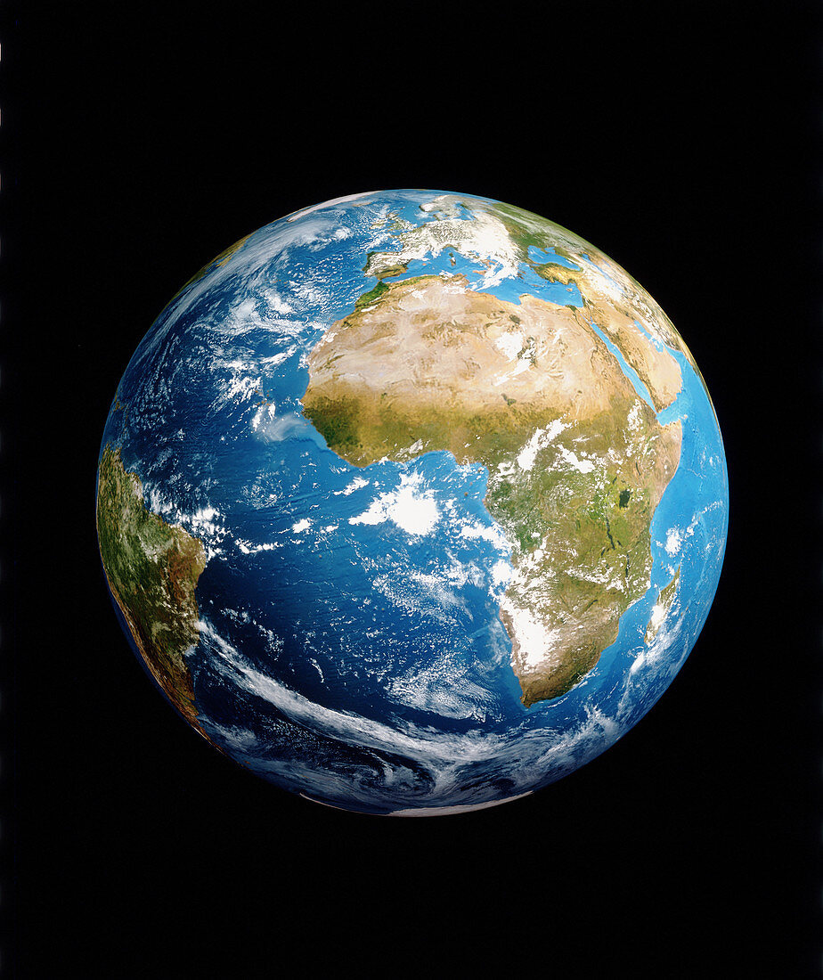 Meteosat satellite image of the Earth