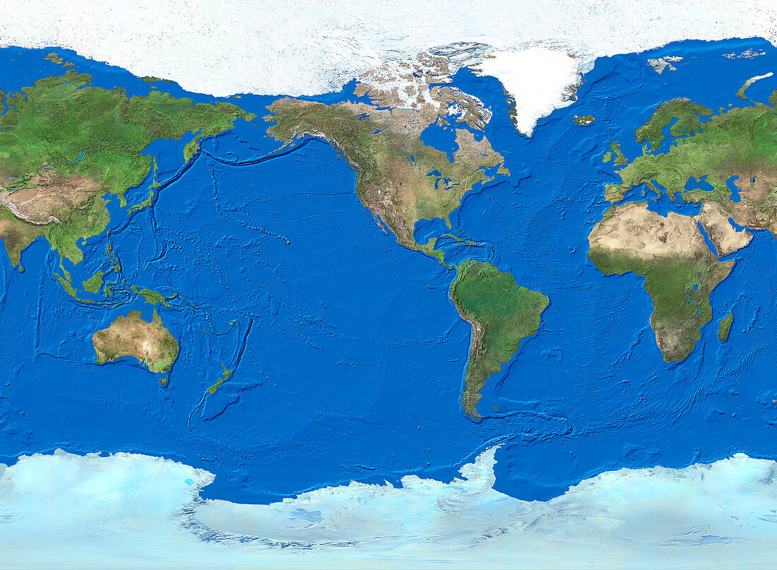 Whole Earth map