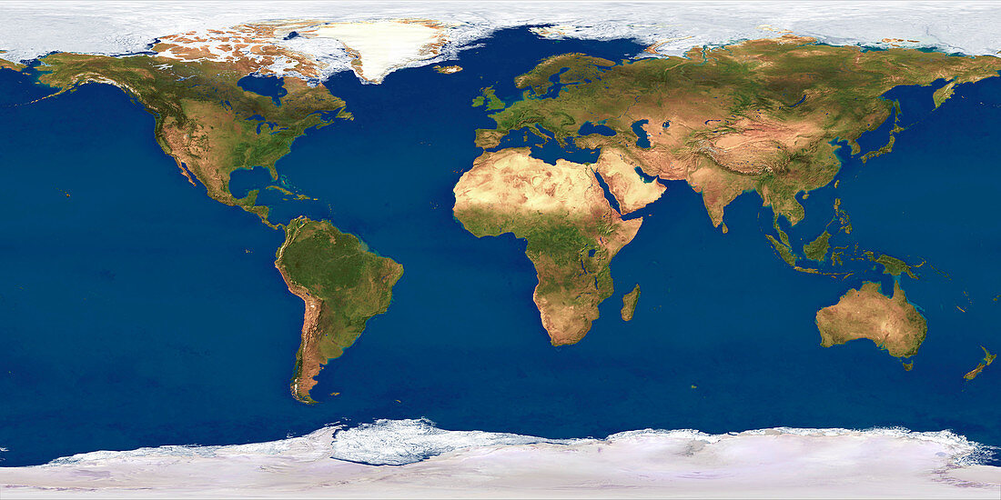 Whole Earth map