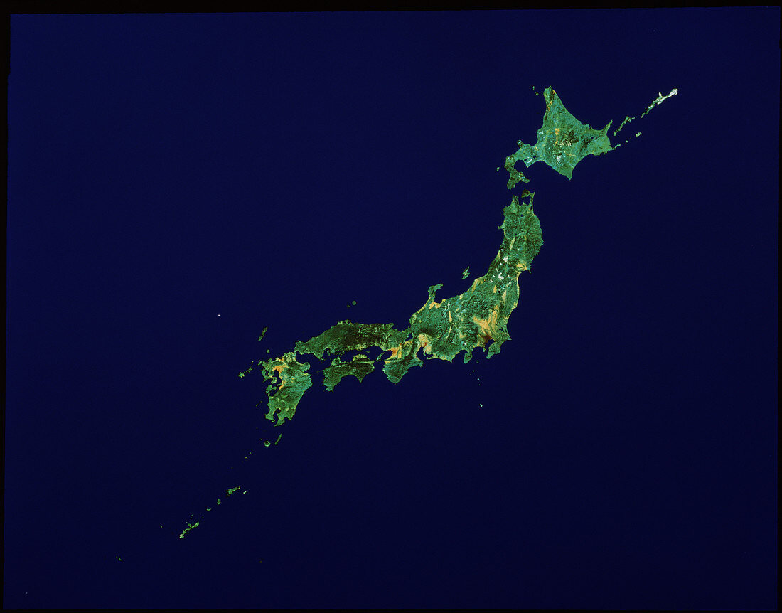 Japan from space