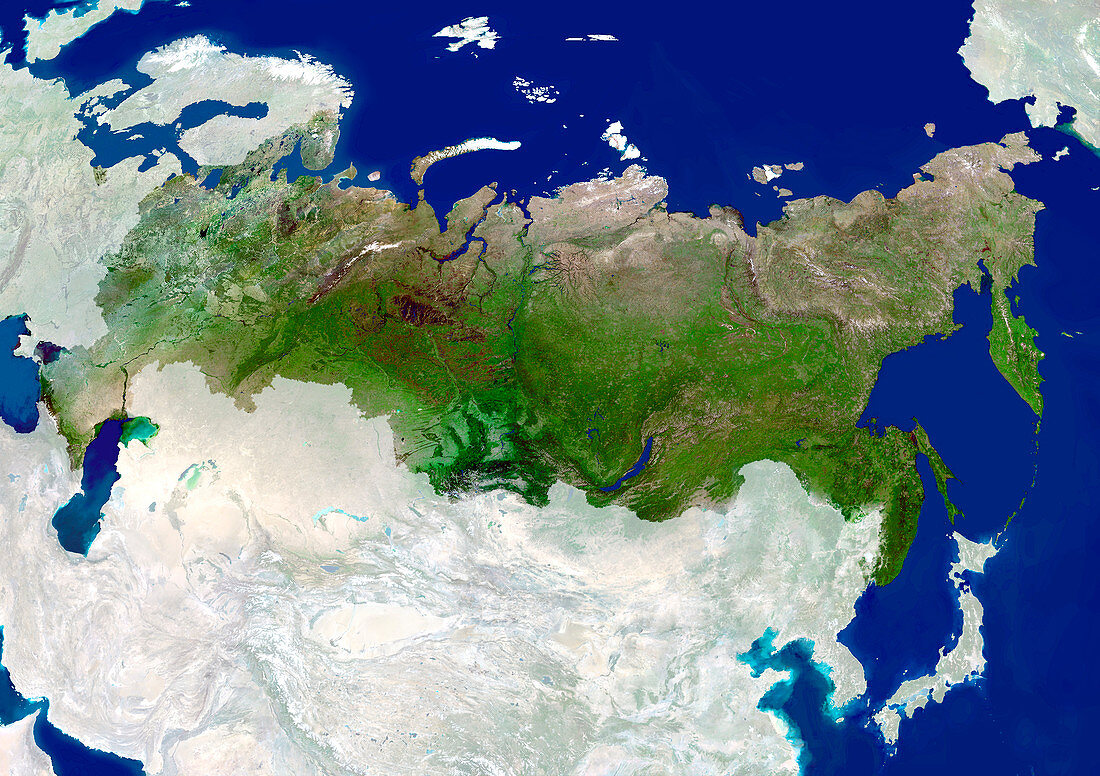 Russia,satellite image