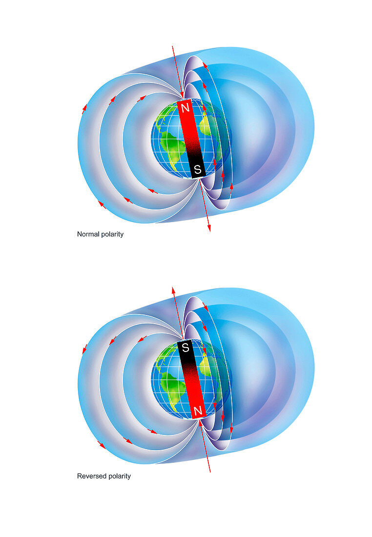 Magnetic field reversal