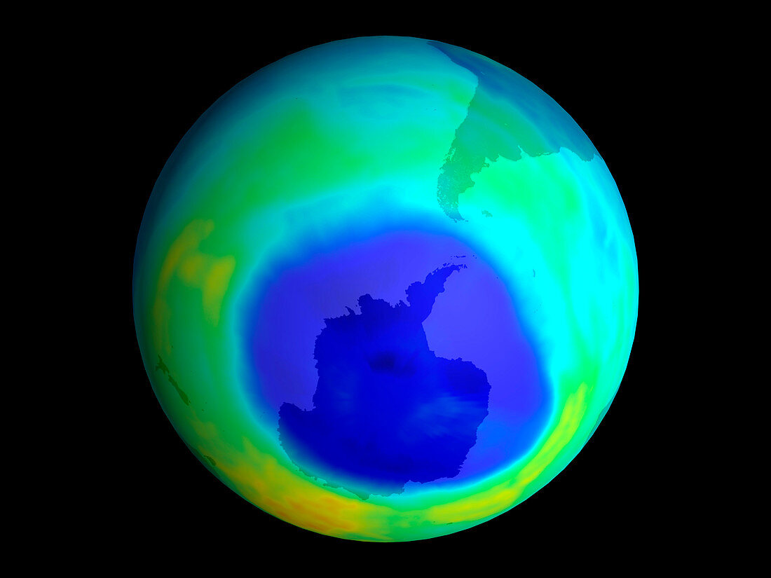 Ozone hole,September 2003