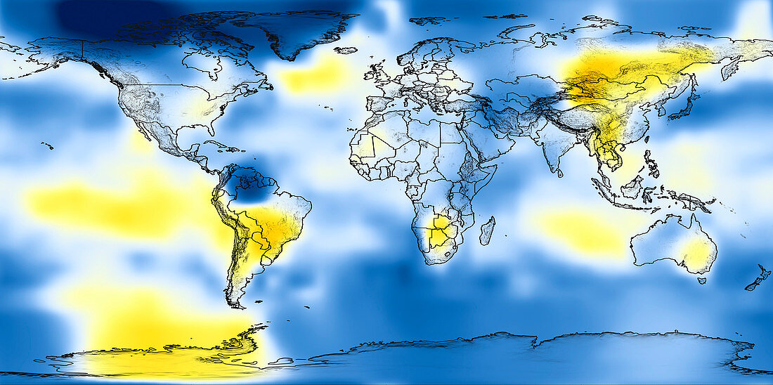 Global temperature anomalies 1896-1900