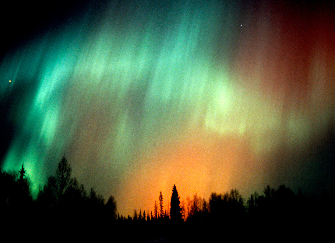 Aurora borealis,the Northern lights