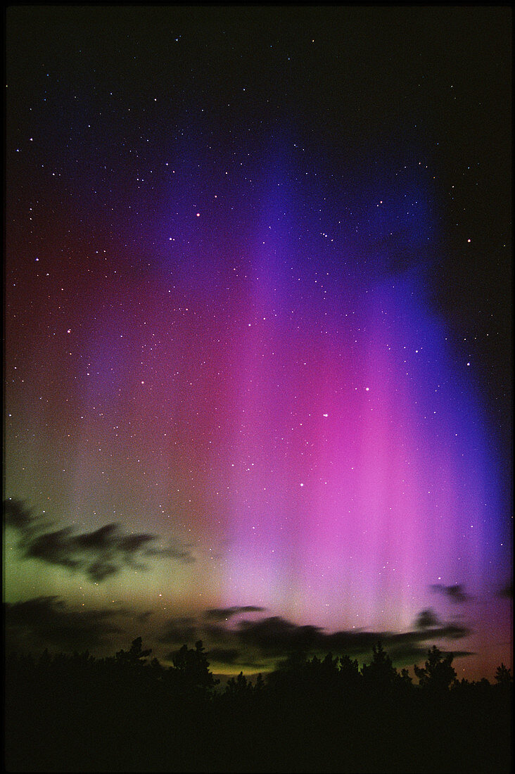 Aurora borealis,Finland
