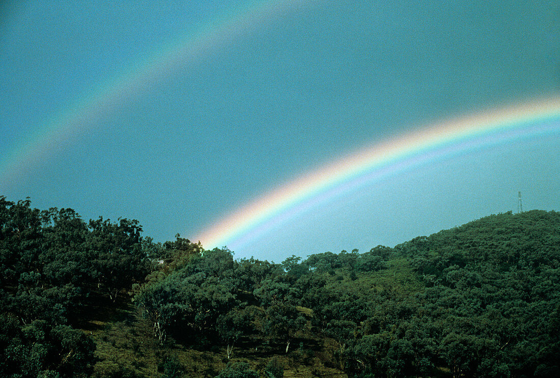 Rainbow over Tamworth,Australia
