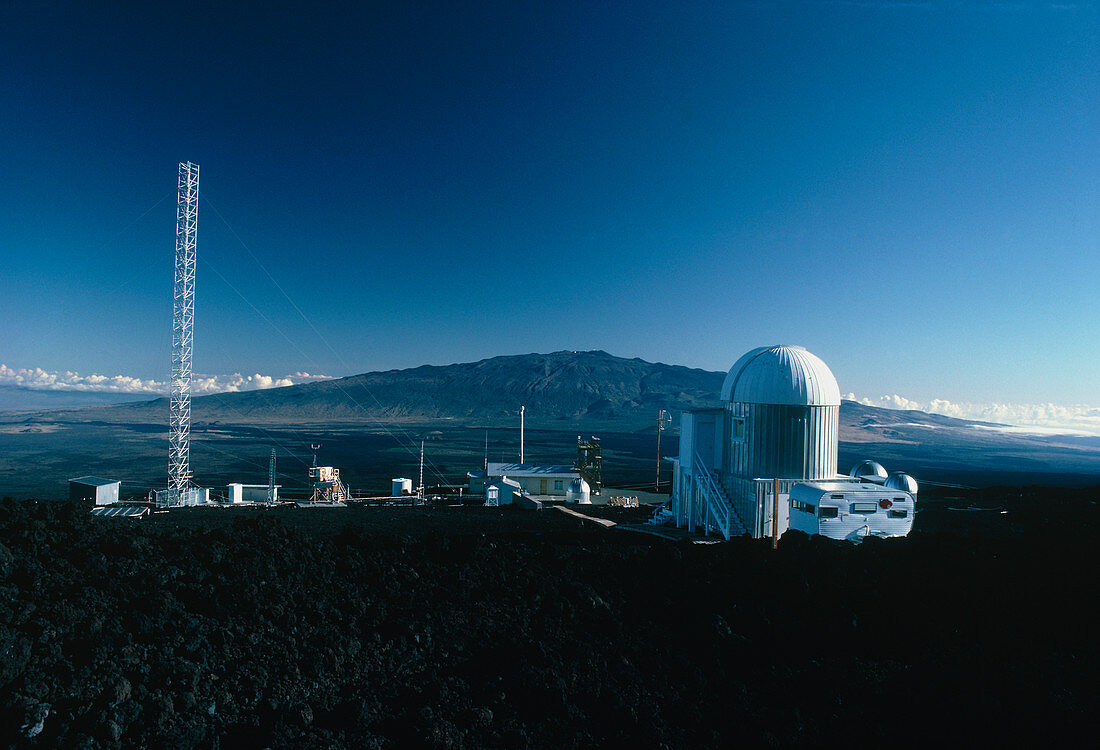 The Mauna Loa weather station