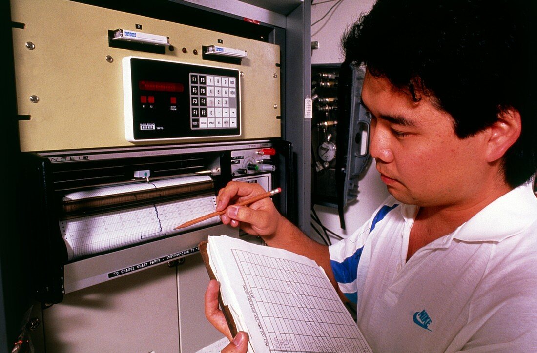 IR spectrometer used in atmospheric analysis,NOAA