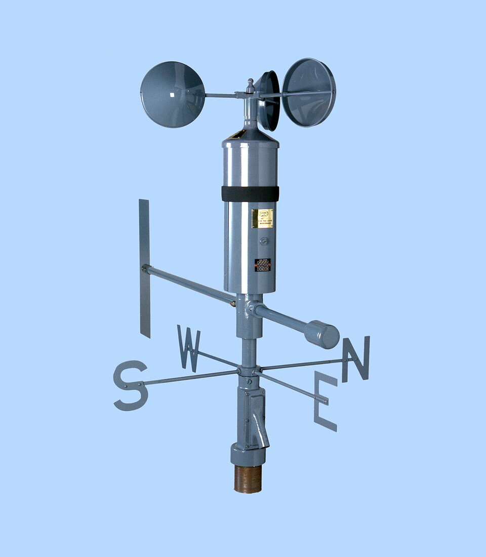 Anemometer and wind vane