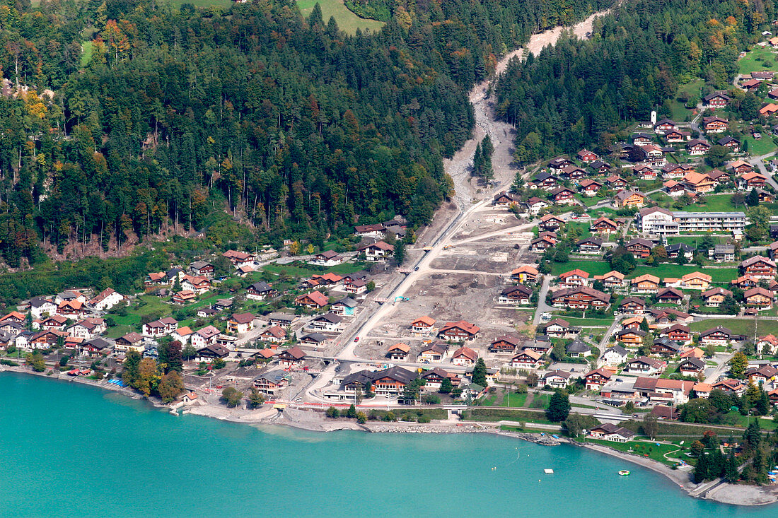 Mudslide in Brienz,Switzerland,2005