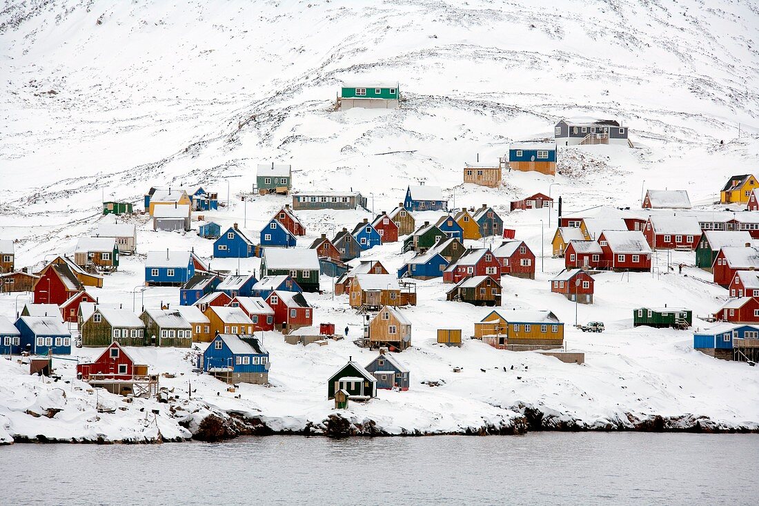 Arctic settlement,Greenland