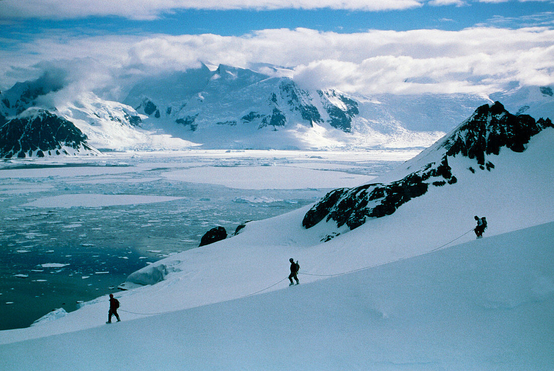 Antarctic climbing