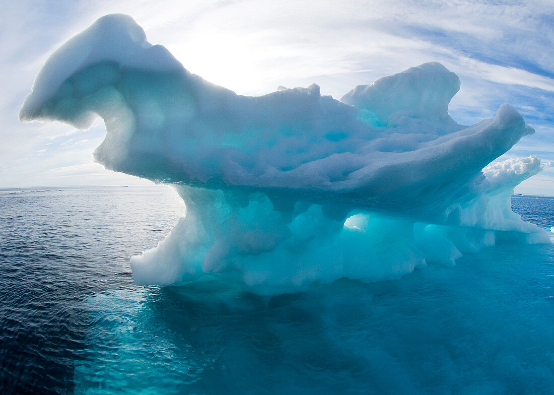 Melting Arctic sea ice,Canada