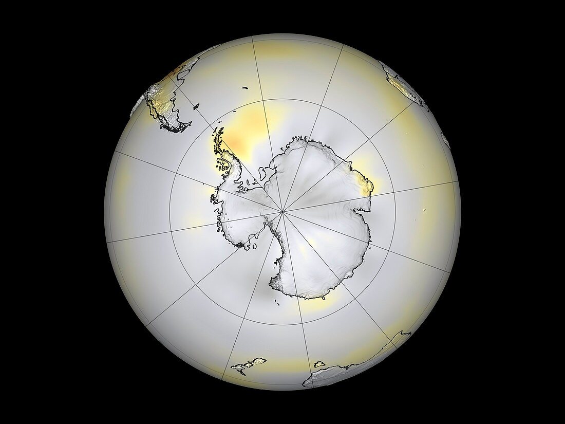 Antarctic temperatures,1950-1959