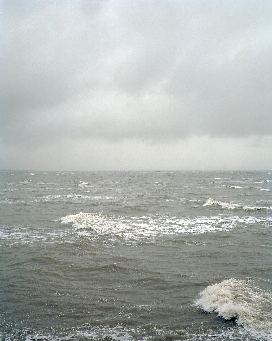Overcast seascape