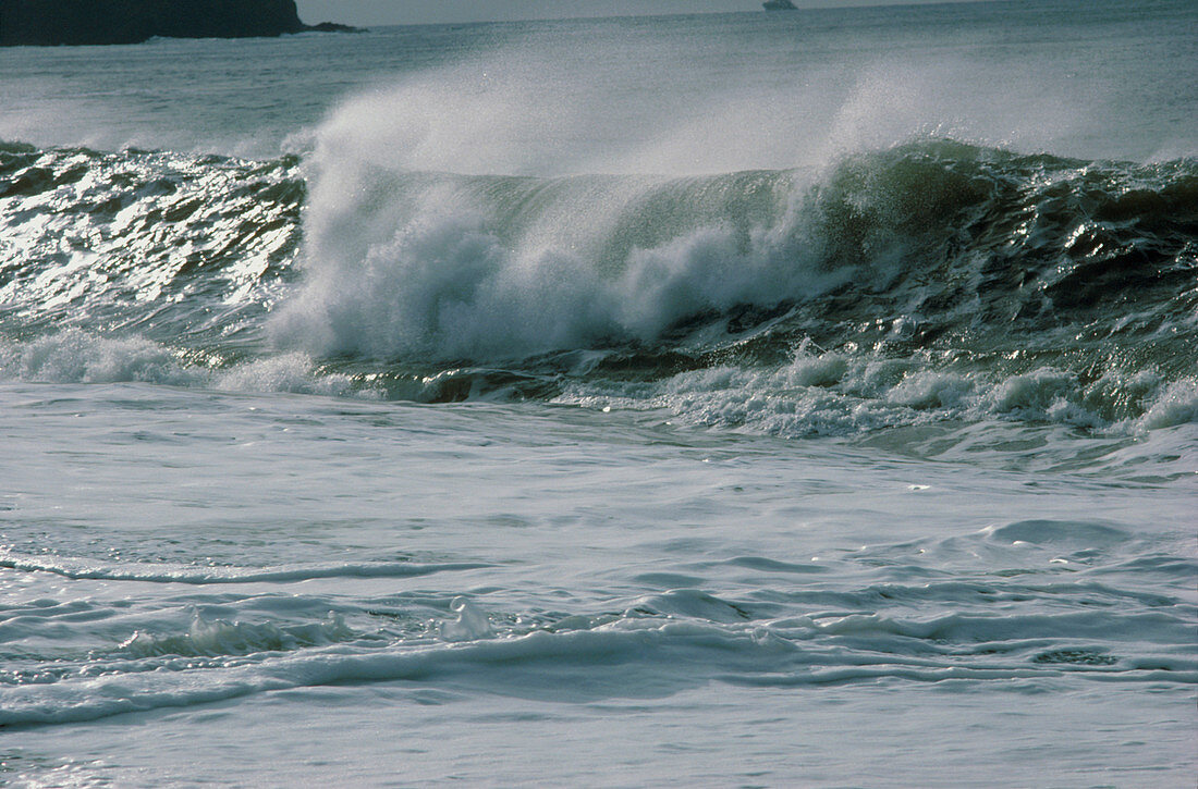 Wave breaking