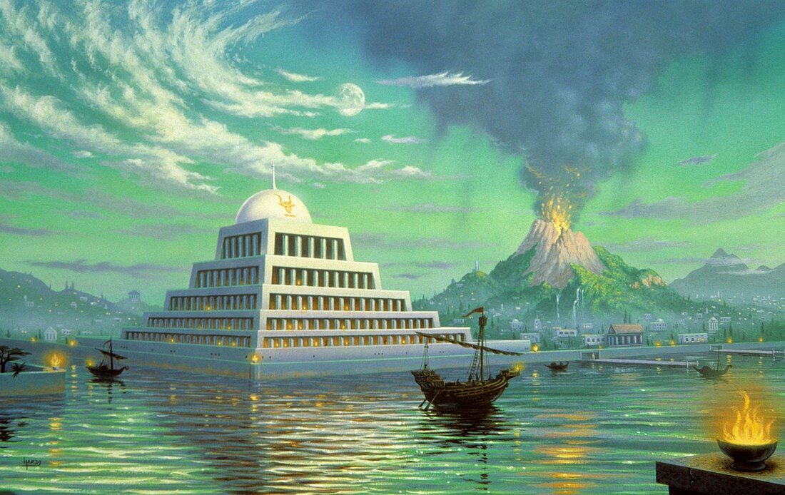 Artist's impression of Atlantis