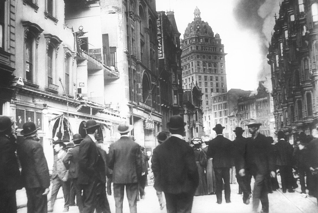 1906 San Francisco earthquake fire