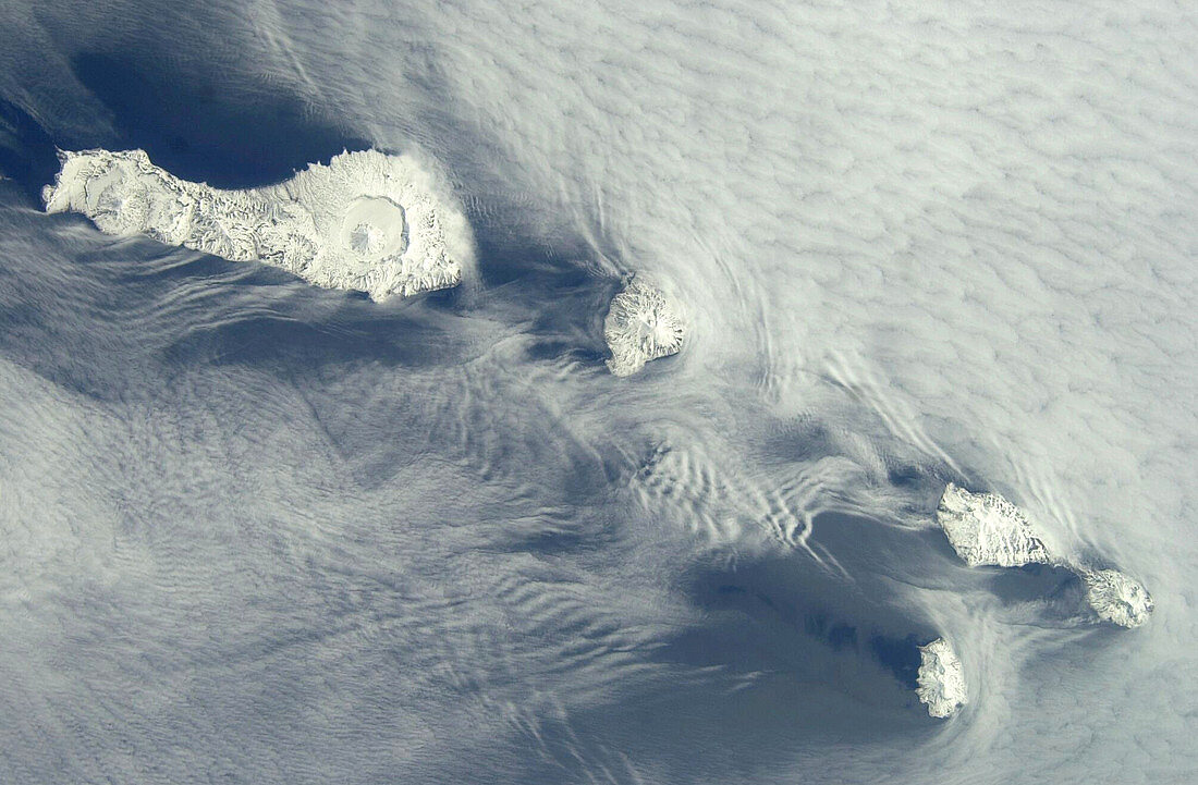 Kuril Islands,ISS image